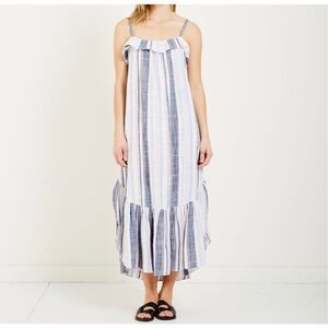Xirena Atlas Rumer Cotton‎ Striped Maxi Dress Size Medium